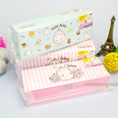 供應批發和創HC-06884兔寶寶雙層紙盒文具盒——重慶嘩嘩文化用品專業供應